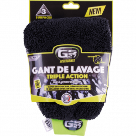 Gant de Lavage Triple Action