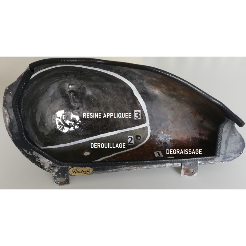 Restom SUPERKIT - Traitement Antirouille Complet Pour Réservoirs Métalliques 15-25L | Protection Intérieure Carburant