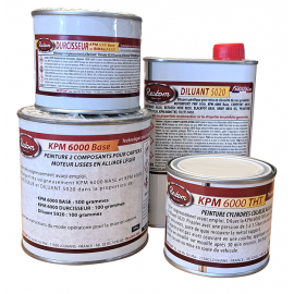 KPM 6000, peinture haute température pour moteur de moto